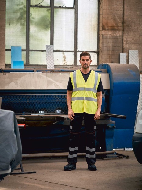 Gilets de sécurité à personnaliser YOKO Gilet haute visibilité, LSF (chaleur et flamme) & antistatique 