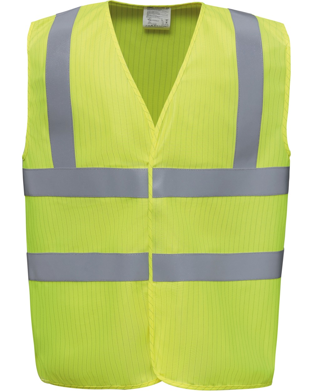 Fluo vestjes YOKO Hi-Vis, Anti-Statisch en vlamvertragend hesje voor bedrukking &amp; borduring