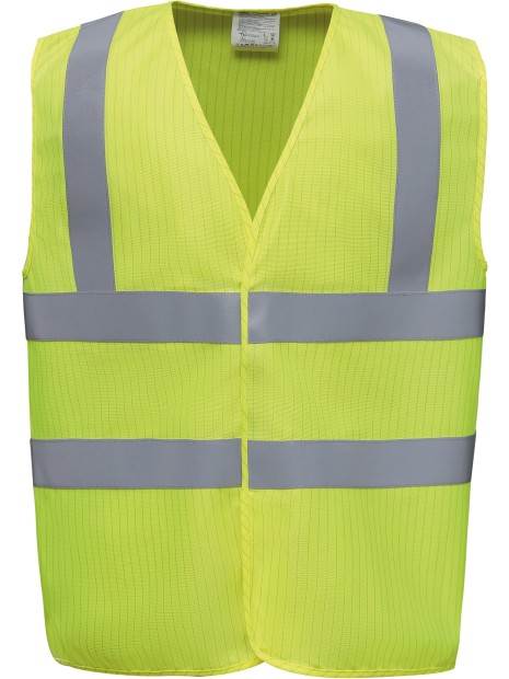 YOKO Gilet haute visibilité, LSF (chaleur et flamme) & antistatique /api/colors/b6d3a7a0-bb4b-45c6-868e-7a98352317dd personnalisable