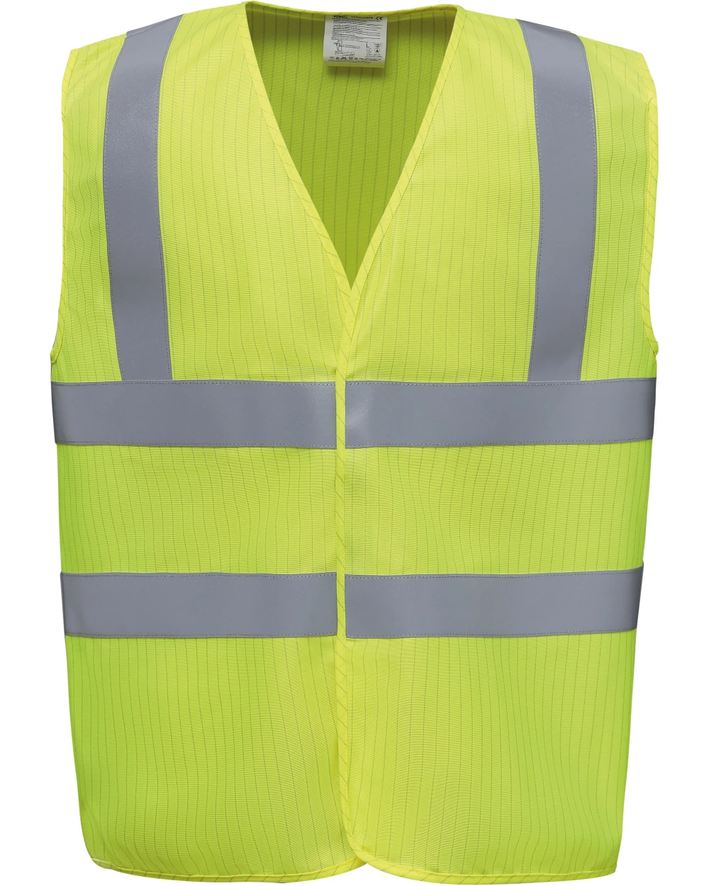 Fluo vestjes YOKO Hi-Vis, Anti-Statisch en vlamvertragend hesje voor bedrukking &amp; borduring