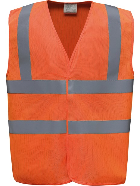 YOKO Gilet haute visibilité, LSF (chaleur et flamme) & antistatique /api/colors/8788d1a4-2991-42d8-b4b7-20a97adc9f24 personnalisable