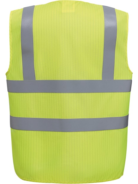 YOKO Gilet haute visibilité, LSF (chaleur et flamme) & antistatique /api/colors/b6d3a7a0-bb4b-45c6-868e-7a98352317dd personnalisable