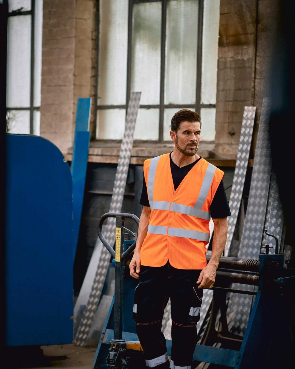 YOKO High visibility, anti-static and flame retardant waiscoast Warnwesten personalisierbar