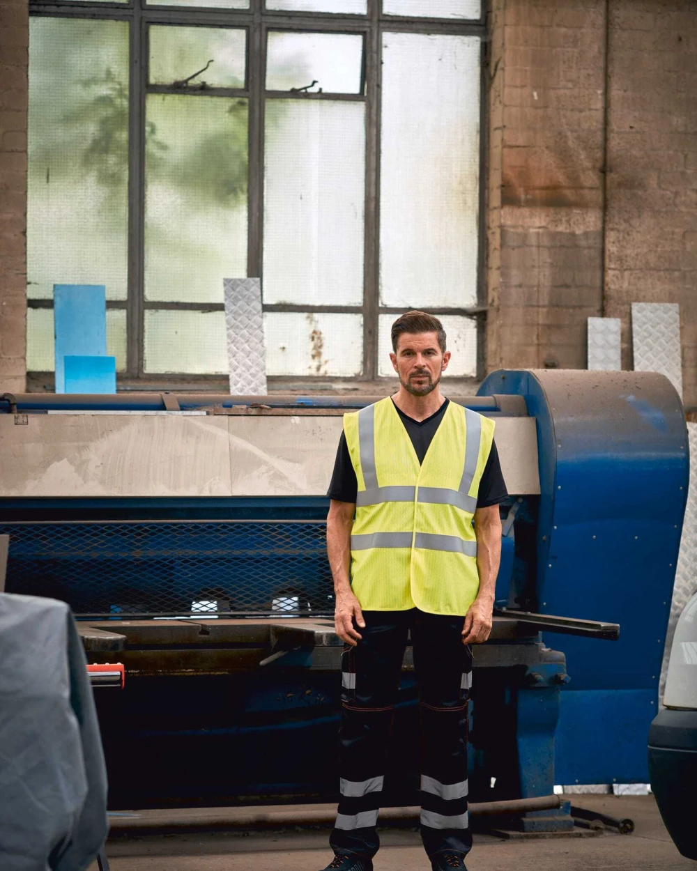 YOKO High visibility, anti-static and flame retardant waiscoast Warnwesten personalisierbar