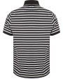 FRONT ROW Gestreiftes Jersey-Polohemd Poloshirts personalisierbar