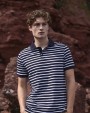 Polos personnalisable FRONT ROW Polo jersey à rayures