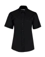 Hemden KUSTOM KIT Women's Tailored Fit City Shirt SSL voor bedrukking &amp; borduring
