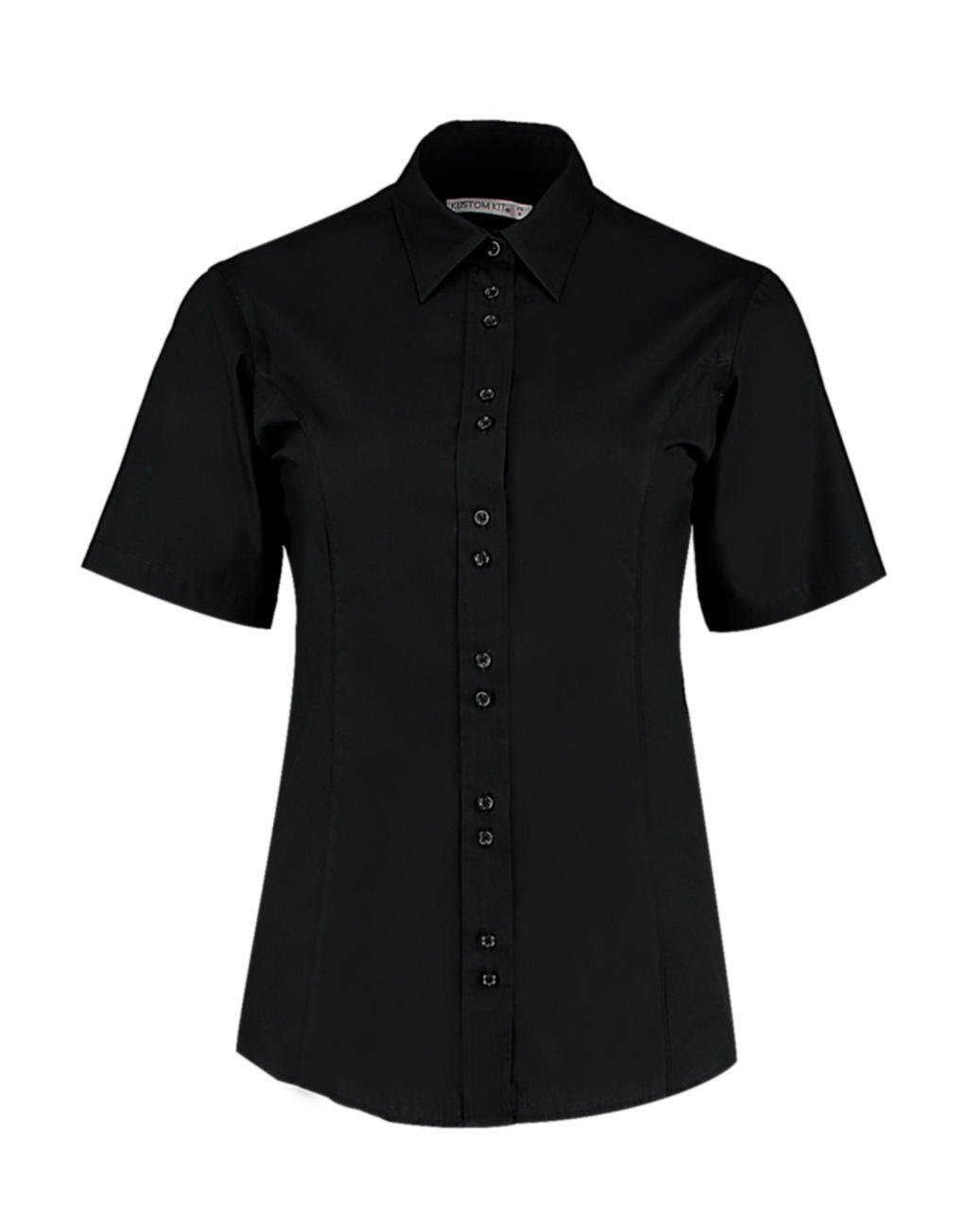 KUSTOM KIT Women's Tailored Fit City Shirt SSL Hemden personalisierbar