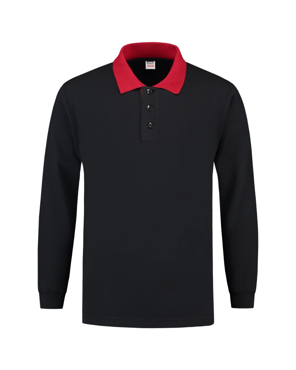 Sweat-shirts personnalisable TRICORP Sweat Col Polo Contrasté