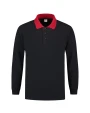 TRICORP Sweatshirt Polokragen Kontrast Sweatshirts personalisierbar