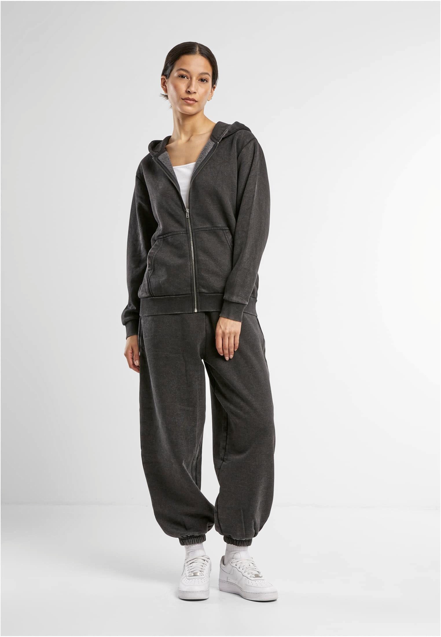 Sweat-shirts personnalisable BUILD YOUR BRAND Ladies Vintage Heavy Zip Hoody