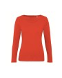 T-shirts B&C Ladies' organic Inspire long-sleeve T-shirt voor bedrukking &amp; borduring