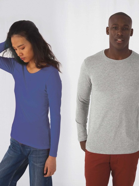 T-Shirts à personnaliser B&C T-shirt bio Inspire femme manches longues 
