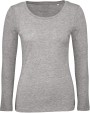 B&C Ladies' organic Inspire long-sleeved T-shirt T-Shirts personalisierbar