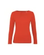 T-shirts B&C Ladies' organic Inspire long-sleeve T-shirt voor bedrukking &amp; borduring