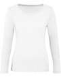 T-shirts B&C Ladies' organic Inspire long-sleeve T-shirt voor bedrukking &amp; borduring