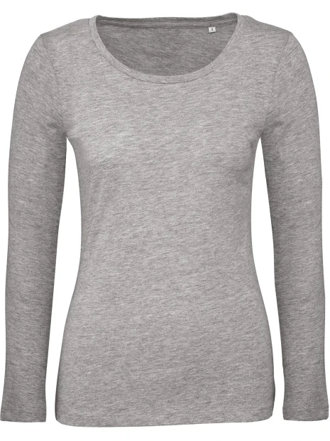 B&C T-shirt bio Inspire femme manches longues /api/colors/86761cd5-cde6-417a-adb0-33b6b9c9803d personnalisable