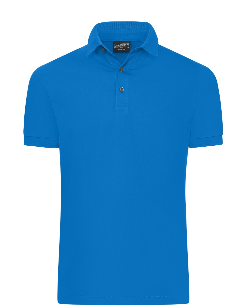 JAMES & NICHOLSON Men´s Mercerised Polo Slim Fit Poloshirts personalisierbar
