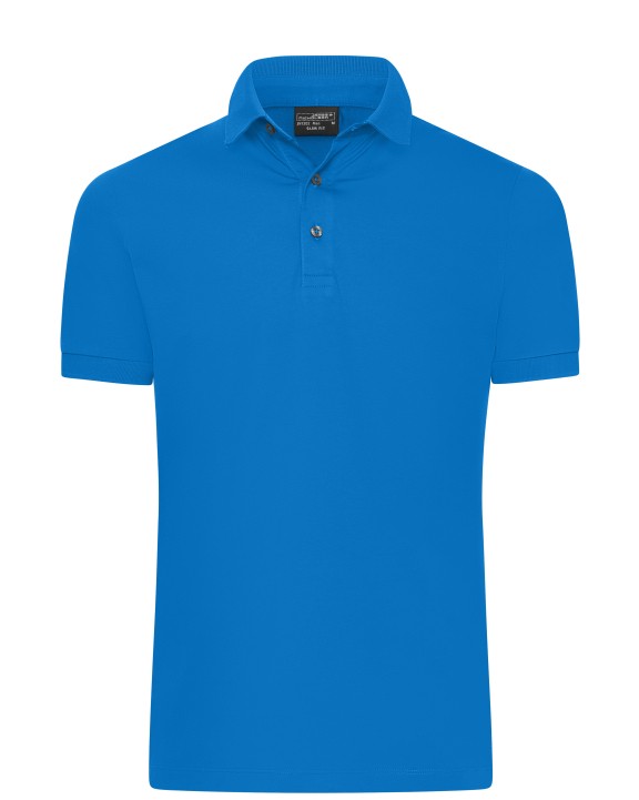 Polos personnalisable JAMES & NICHOLSON Men´s Mercerised Polo Slim Fit