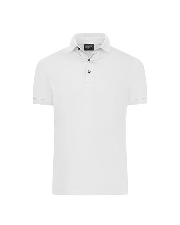 Polos personnalisable JAMES & NICHOLSON Men´s Mercerised Polo Slim Fit