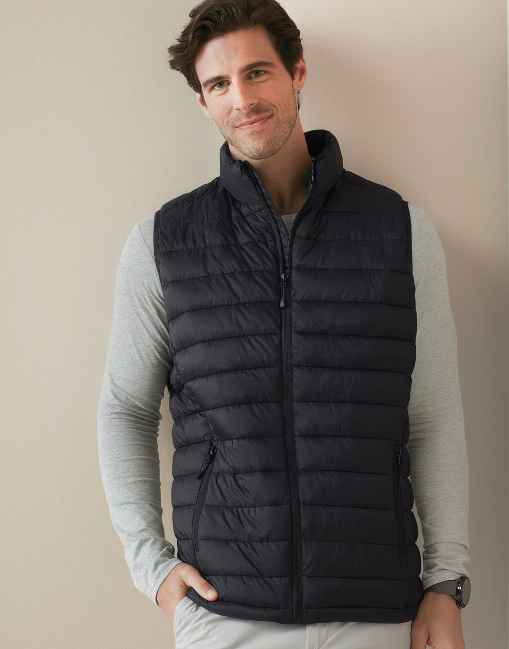 STEDMAN Lux Padded Vest Men Jacken personalisierbar