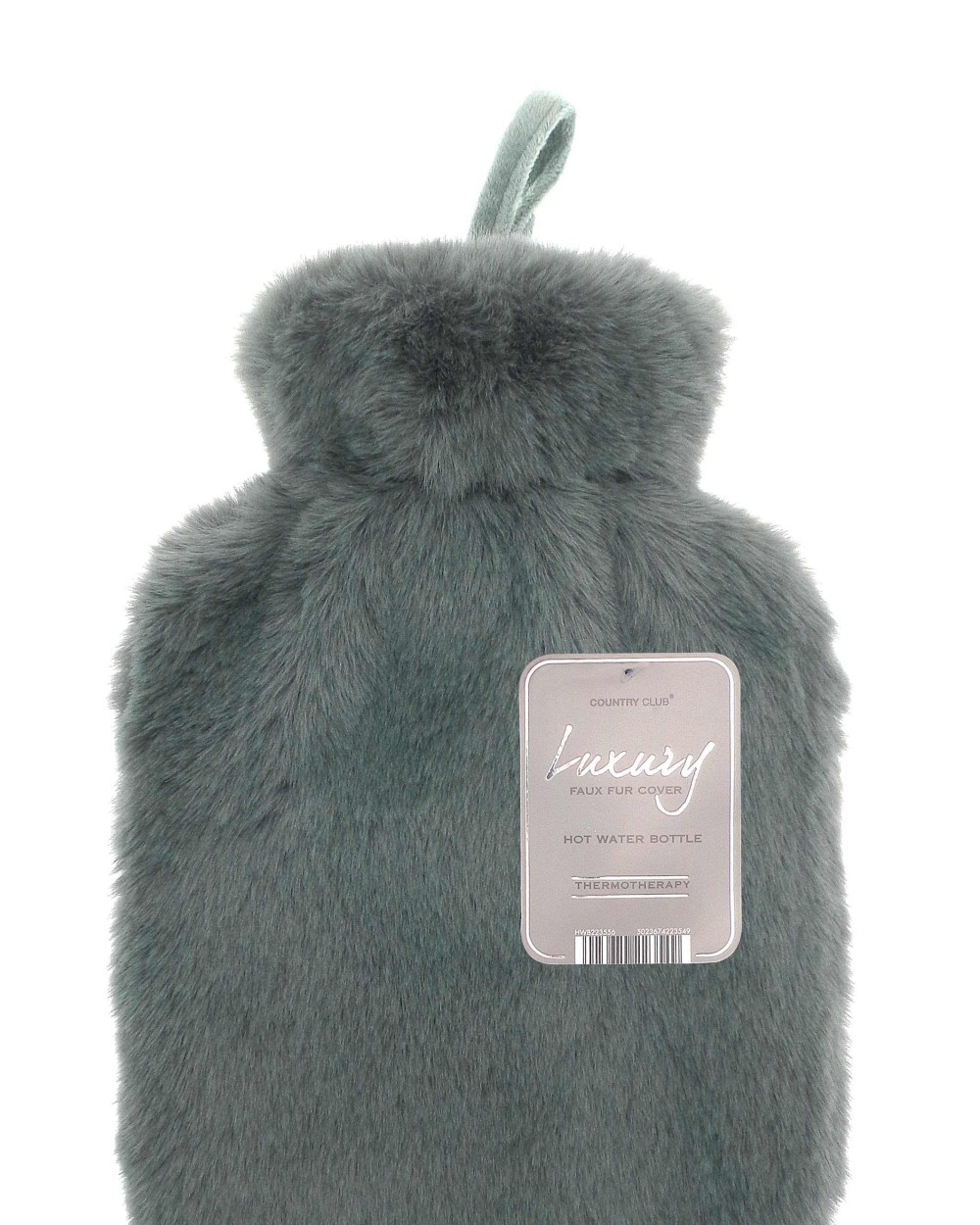 Accessoires personnalisable RIBBON Bouillotte et housse en fausse fourrure super luxueuse