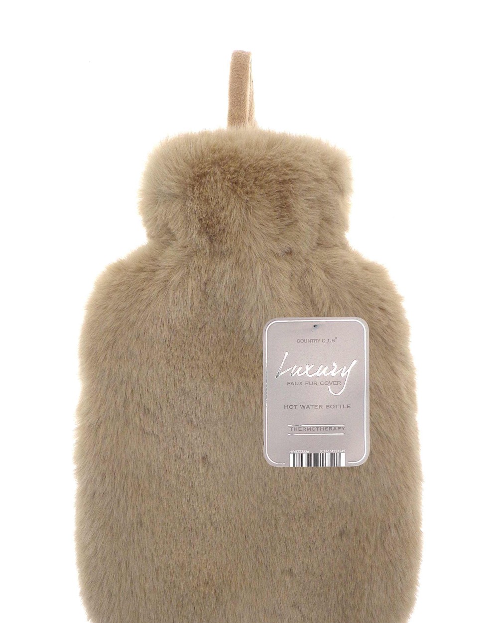 Benodigdheden RIBBON Super luxury faux fur hot water bottle and cover voor bedrukking &amp; borduring