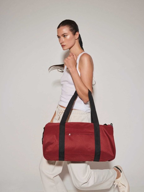 Sacs & Bagagerie à personnaliser KIMOOD Sac tubulaire recyclé avec poche frontale 