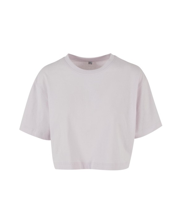 BUILD YOUR BRAND LADIES SHORT OVERSIZED TEE T-Shirts personalisierbar