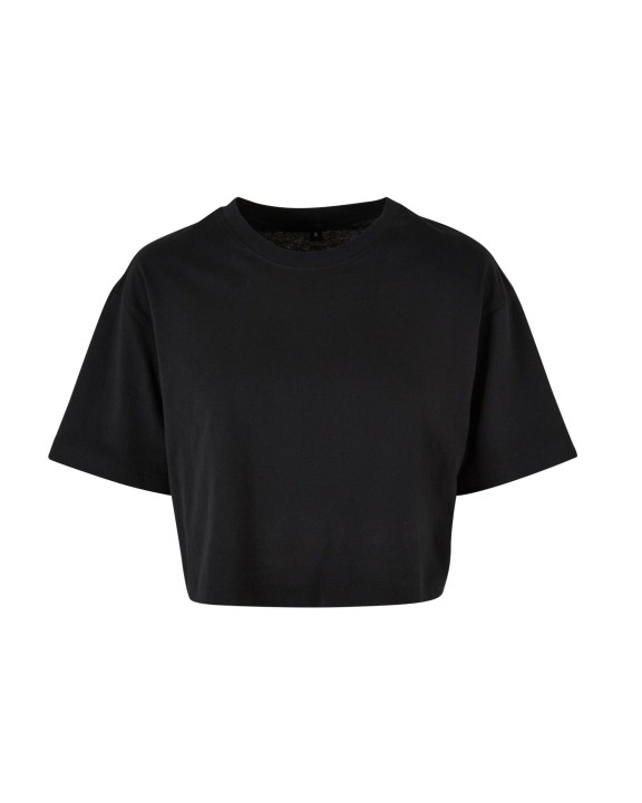 BUILD YOUR BRAND LADIES SHORT OVERSIZED TEE T-Shirts personalisierbar
