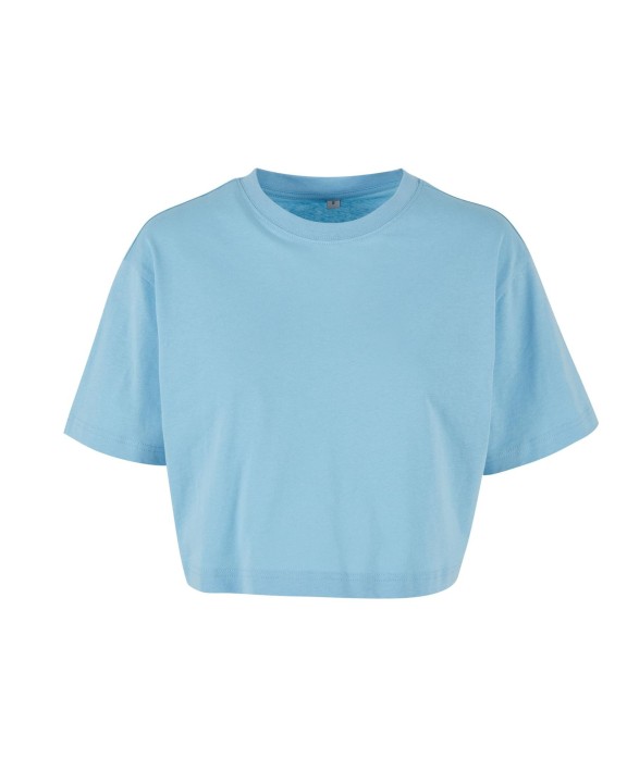 BUILD YOUR BRAND LADIES SHORT OVERSIZED TEE T-Shirts personalisierbar