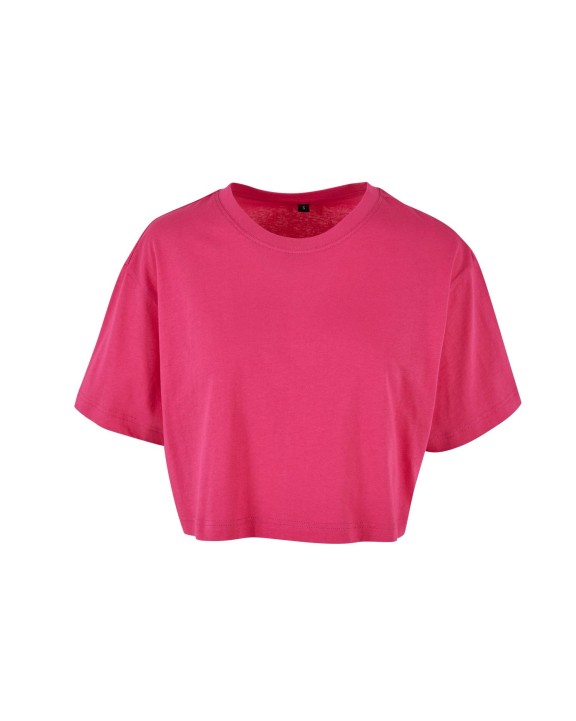 BUILD YOUR BRAND LADIES SHORT OVERSIZED TEE T-Shirts personalisierbar