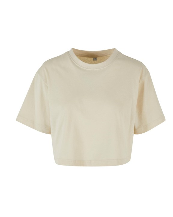 BUILD YOUR BRAND LADIES SHORT OVERSIZED TEE T-Shirts personalisierbar