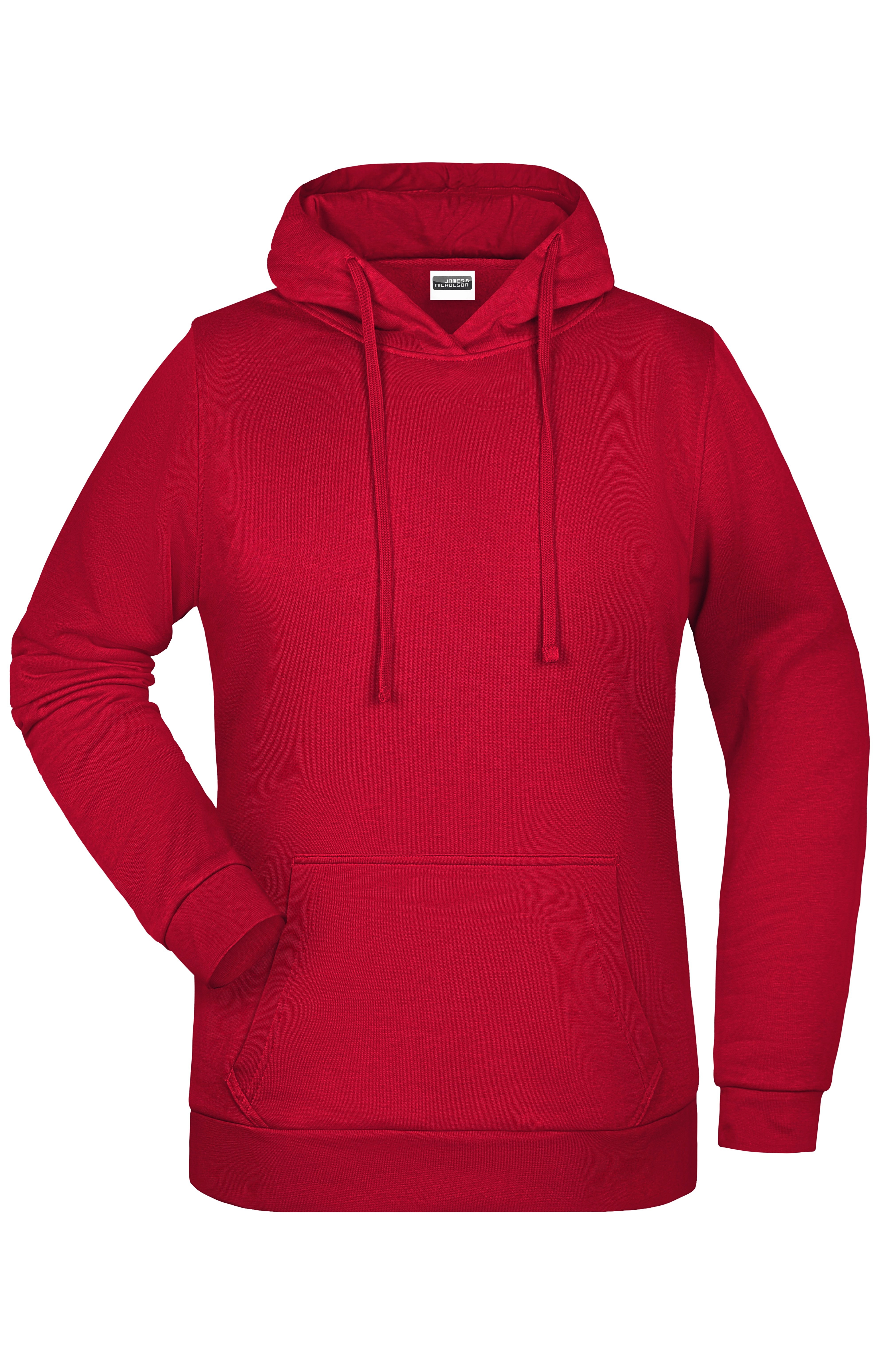 Sweaters & hoodies JAMES & NICHOLSON Promo Hoody Lady voor bedrukking &amp; borduring