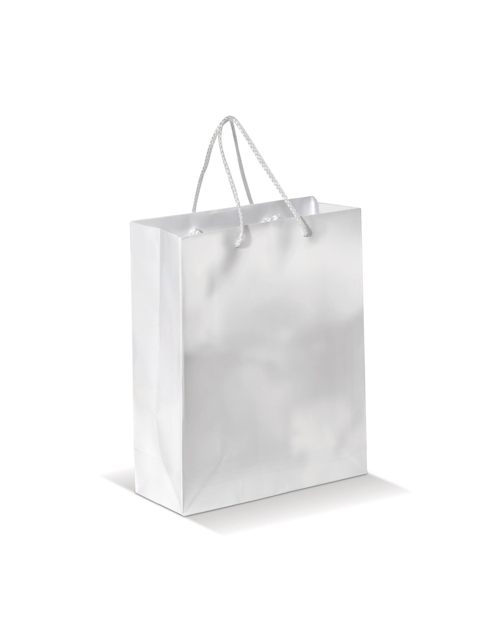 4DO Laminierte Papiertasche, mittel Tote Bags personalisierbar