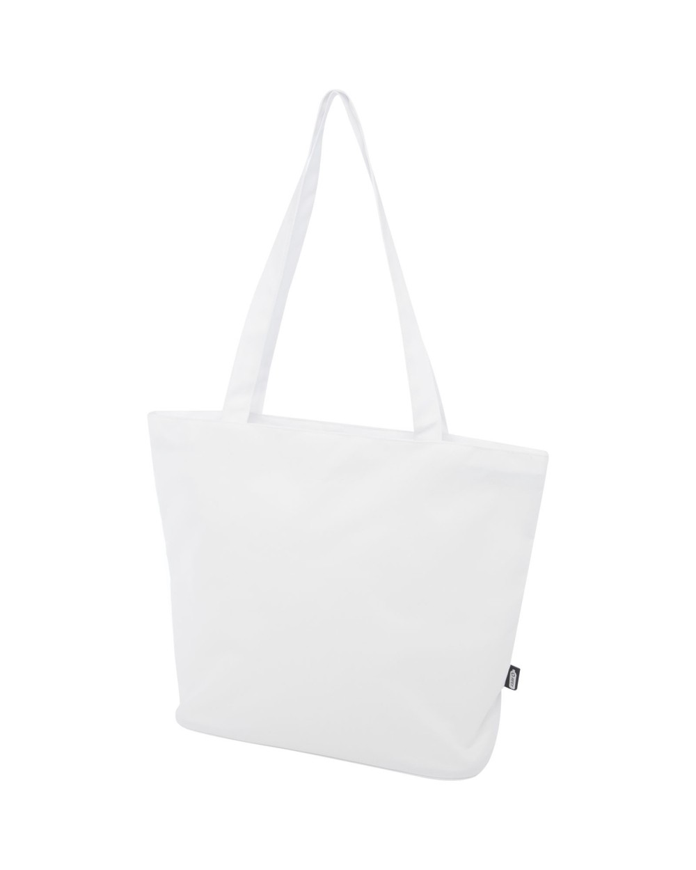 Tote bags personnalisable 4DO Sac shopping Panama de 20 L avec fermeture éclair recyclé certifié GRS