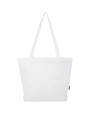 Tote bags 4DO Panama GRS gerecyclede draagtas met rits 20 l voor bedrukking &amp; borduring