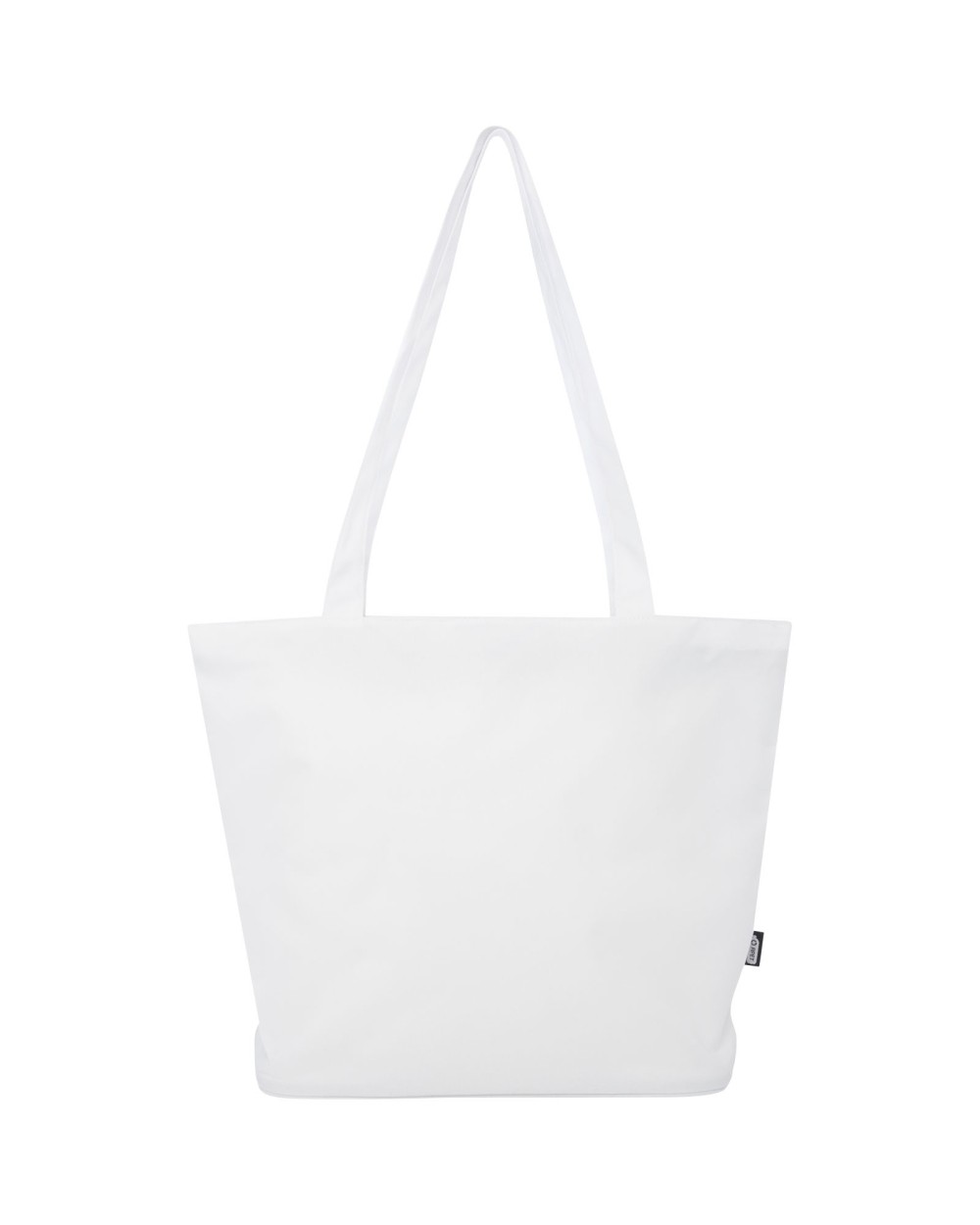 Tote bags personnalisable 4DO Sac shopping Panama de 20 L avec fermeture éclair recyclé certifié GRS