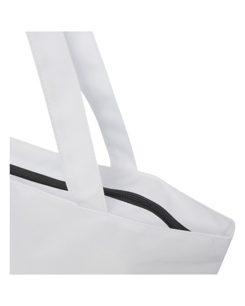 Tote bags personnalisable 4DO Sac shopping Panama de 20 L avec fermeture éclair recyclé certifié GRS