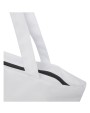 Tote bags 4DO Panama GRS gerecyclede draagtas met rits 20 l voor bedrukking &amp; borduring