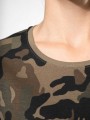 T-Shirts à personnaliser KARIBAN T-shirt camo manches courtes femme 