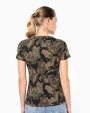 T-Shirts personnalisable Kariban T-shirt camo manches courtes femme