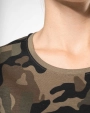 T-Shirts personnalisable Kariban T-shirt camo manches courtes femme