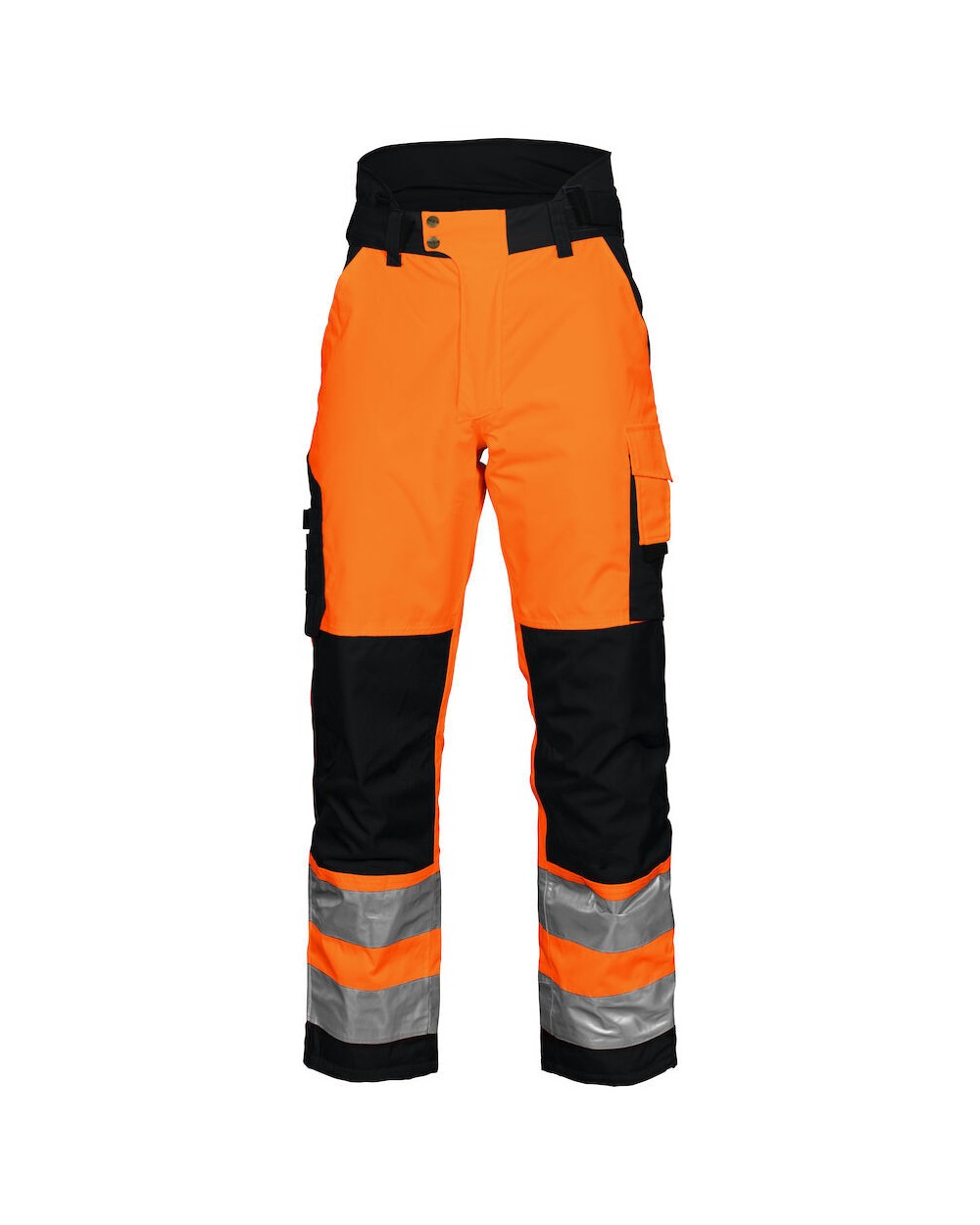 Broeken PROJOB 6514 GEVOERDE SIGNALISATIEREGENBROEK EN ISO 20471 KLASSE 2 voor bedrukking &amp; borduring