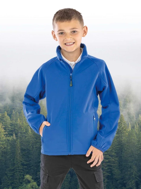 Softshells à personnaliser RESULT Veste softshell recyclée 2 couches enfant 