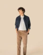 Pantalons personnalisable SPASSO Pantalon écoresponsable en velours côtelé homme