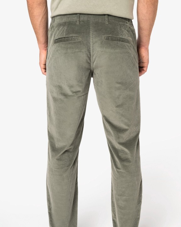 Pantalons personnalisable SPASSO Pantalon écoresponsable en velours côtelé homme
