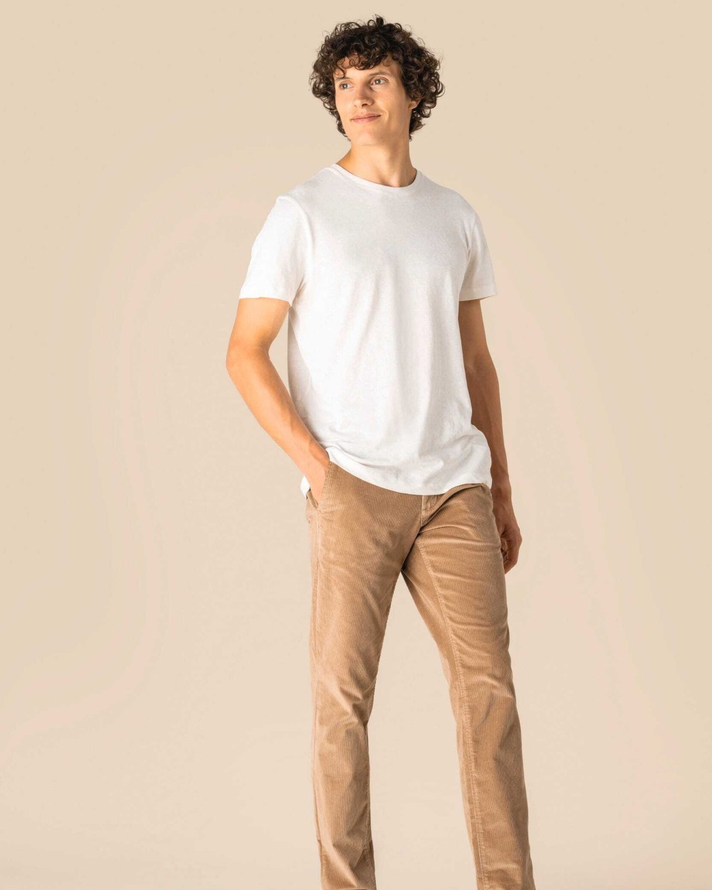 SPASSO Umweltfreundliche Herren-Hose aus Kord Hosen personalisierbar