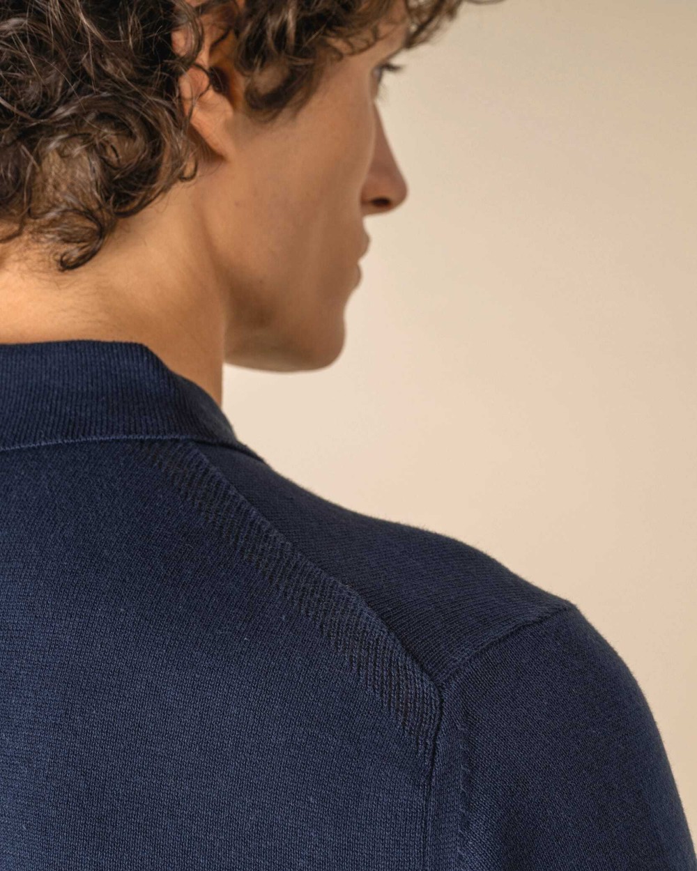SPASSO Umweltfreundliches Herren-Polohemd aus Strick Poloshirts personalisierbar