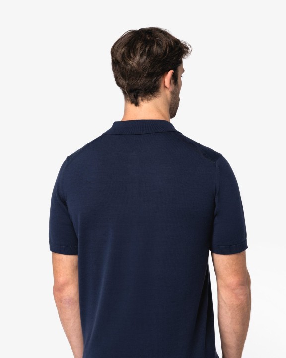 SPASSO Umweltfreundliches Herren-Polohemd aus Strick Poloshirts personalisierbar